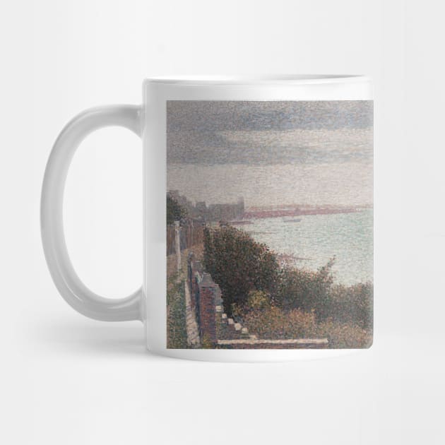 Grandcamp, Evening by Georges-Pierre Seurat by Classic Art Stall